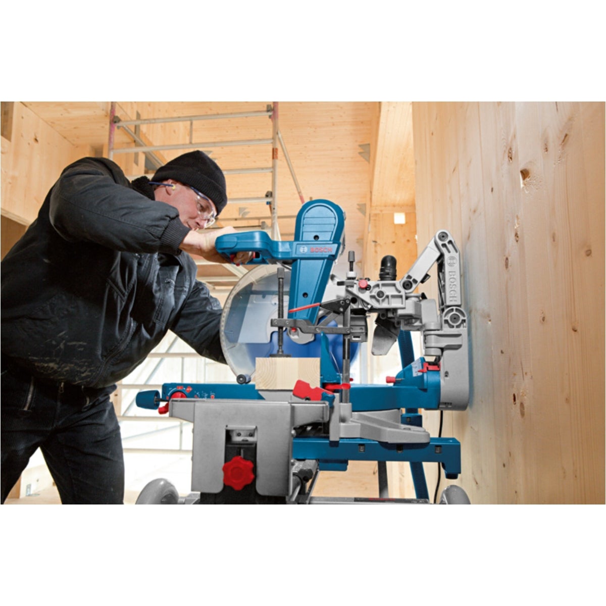 Bosch Kapp- und Gehrungssäge GCM 12 GDL, Wood, 0601B23600 – Bild 5